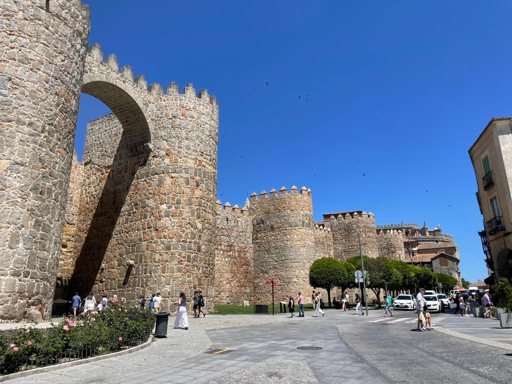 El Balcon De La Muralla Ávila Exterior foto